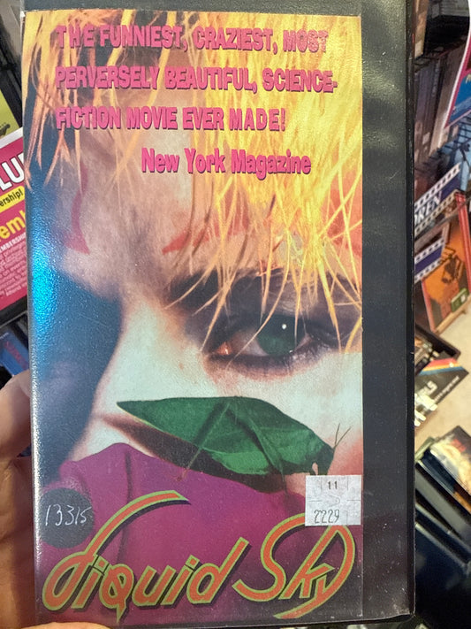 Liquid Sky VHS Rental