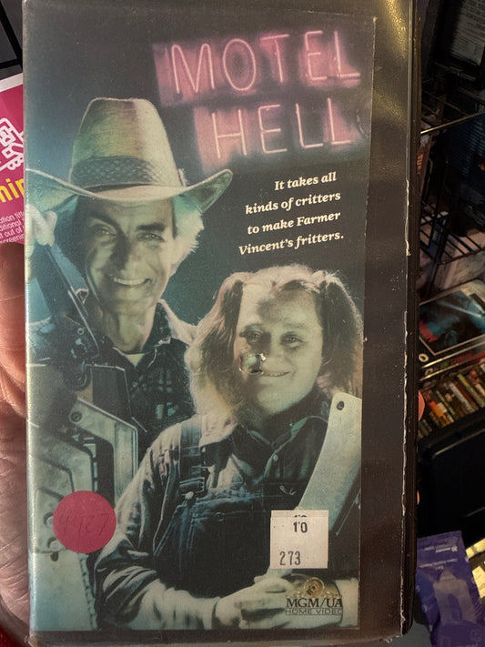 Motel Hell VHS Rental