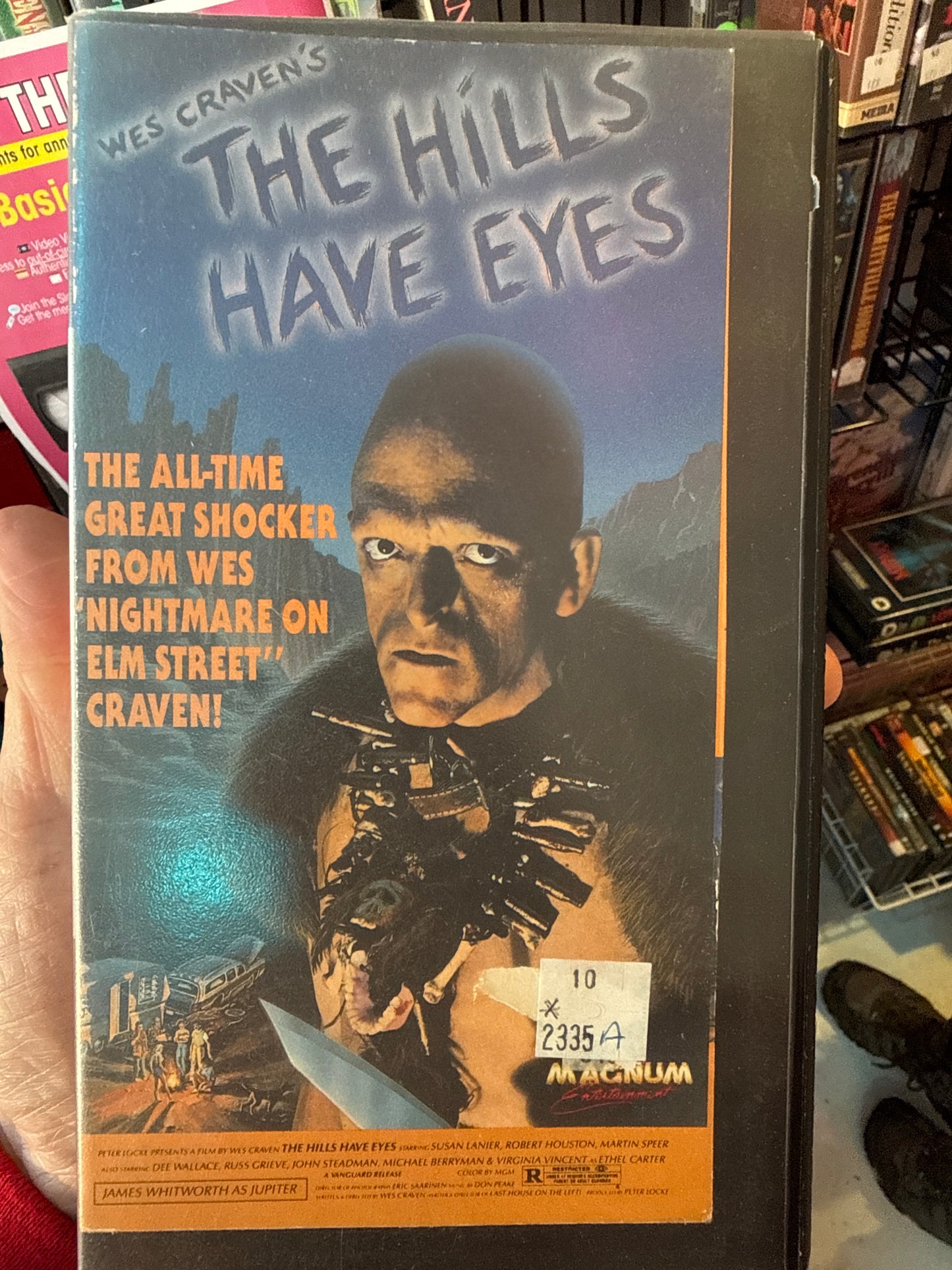 The Hills Have Eyes VHS Rental
