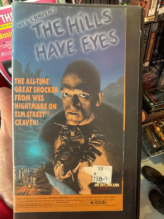 The Hills Have Eyes VHS Rental