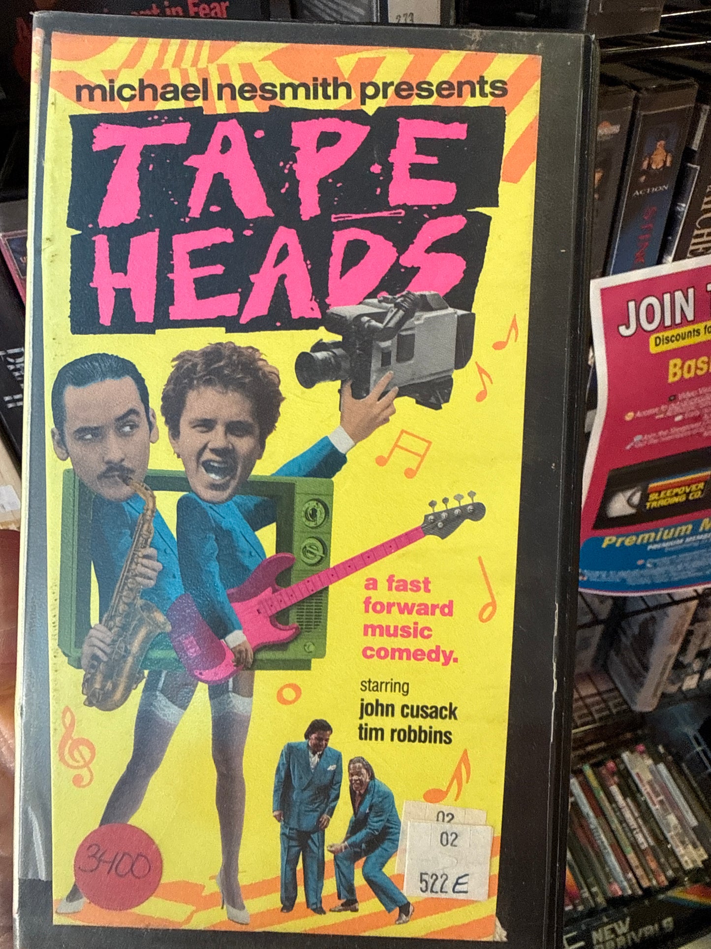 Tape Heads VHS Rental