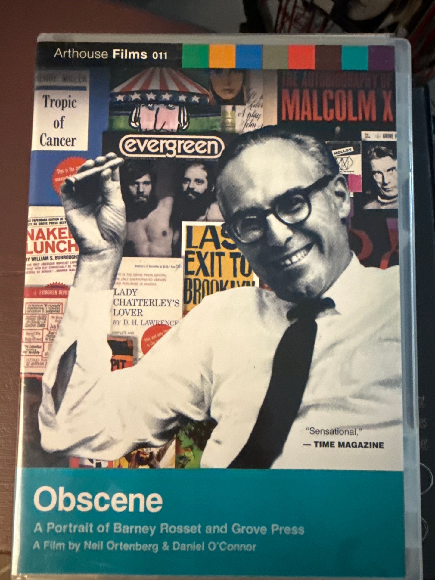 Obscene A Portrait of Barney Rosset DVD used JL