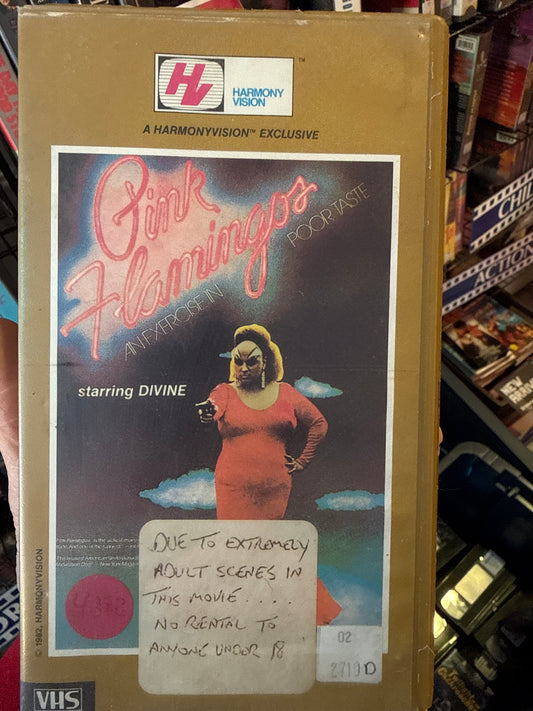 Pink Flamingos VHS Rental