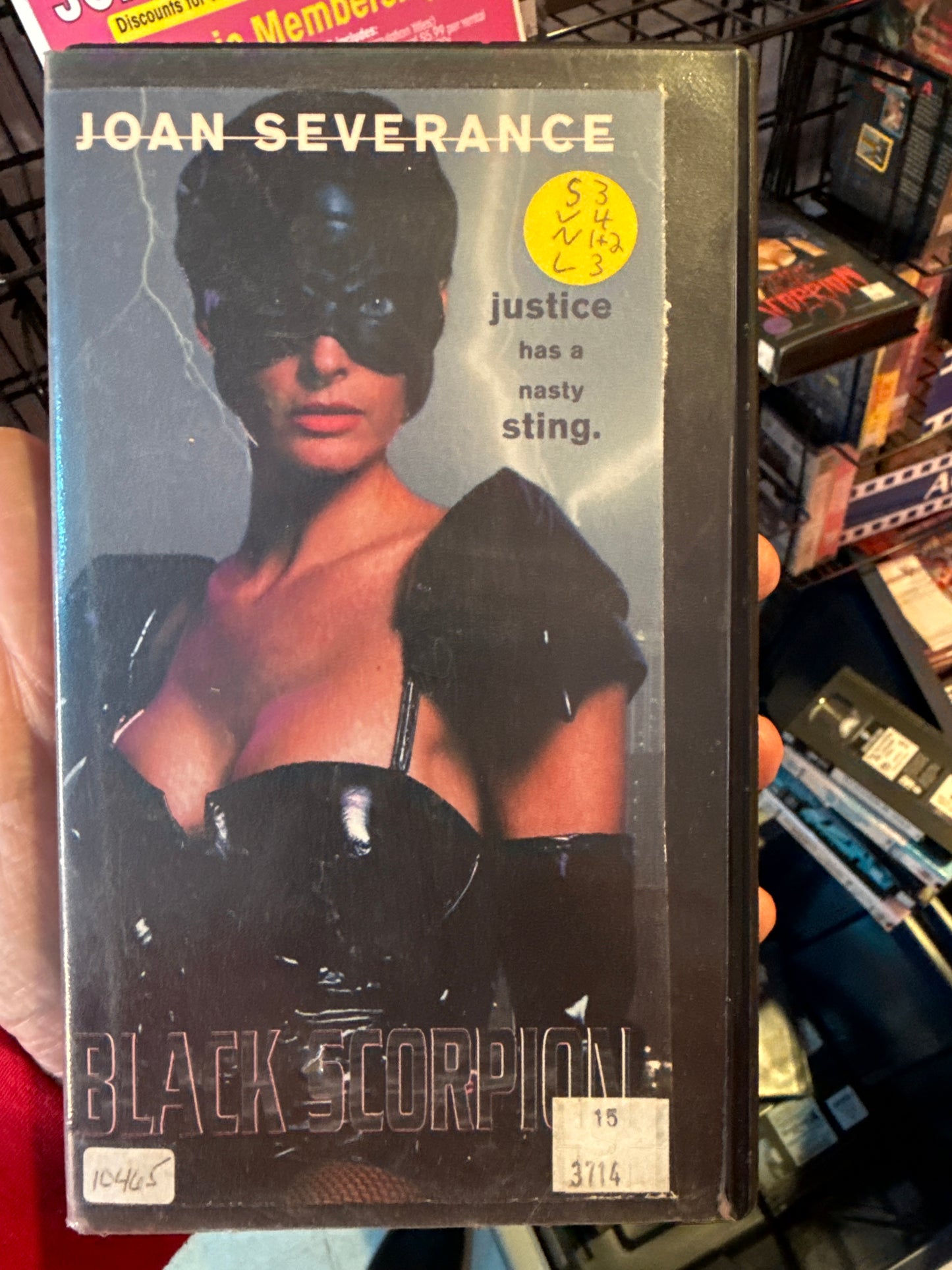 Black Scorpion VHS Rental