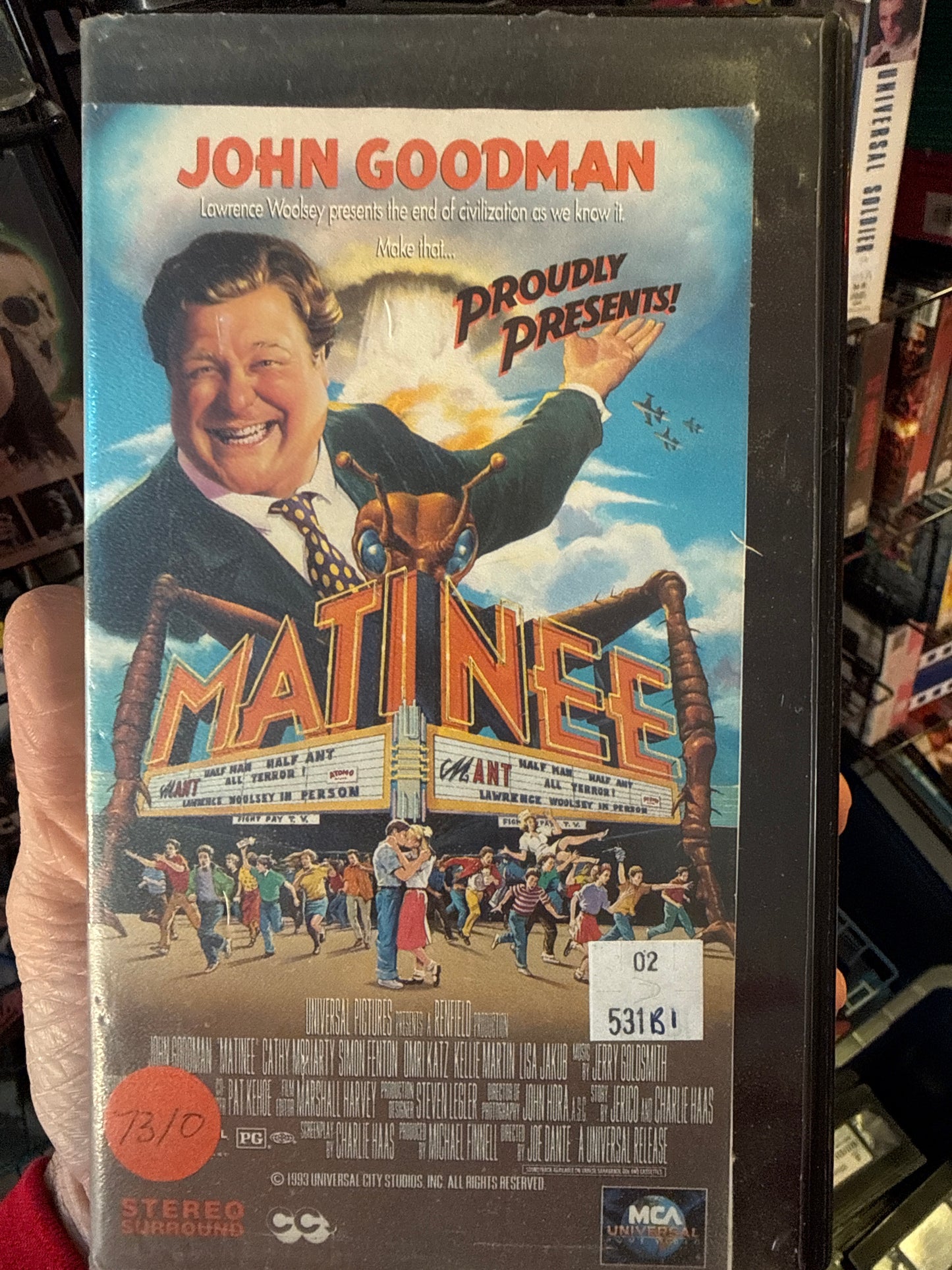 Matinee VHS Rental