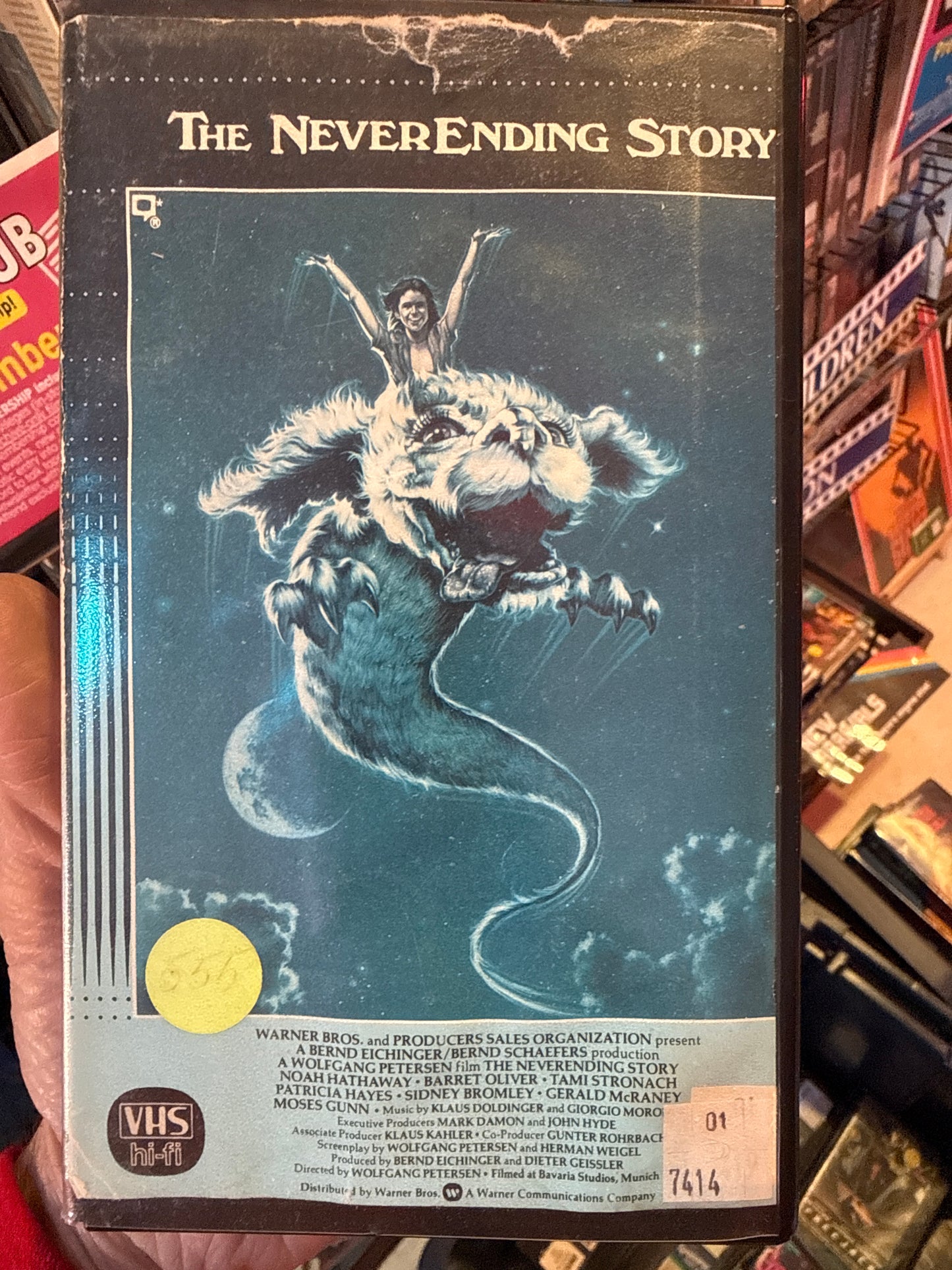 The Neverending Story VHS Rental