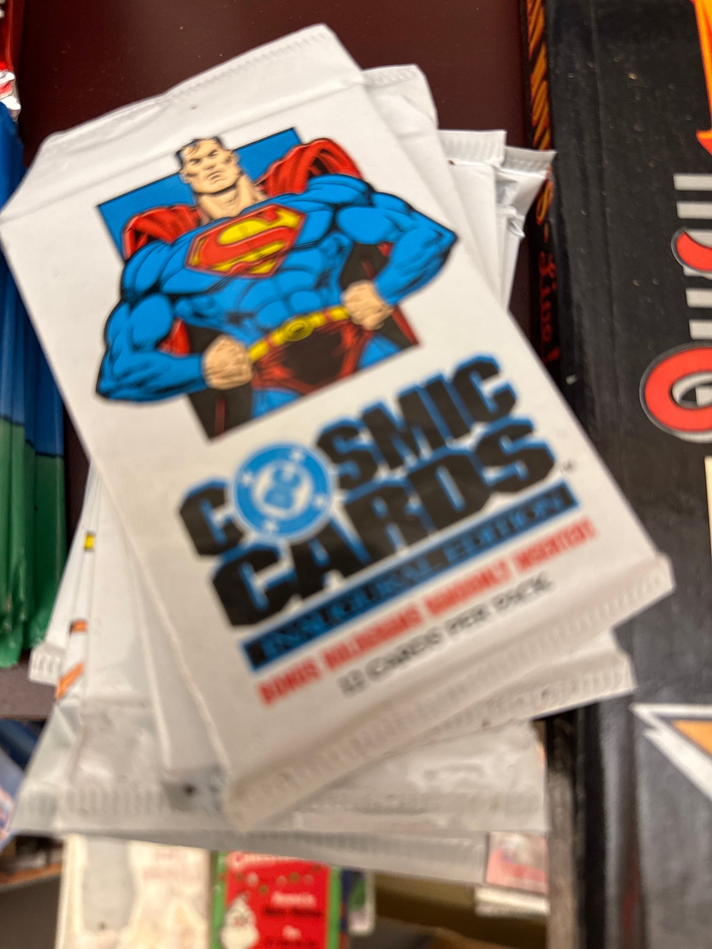 DC Cosmic Cards sealed pack