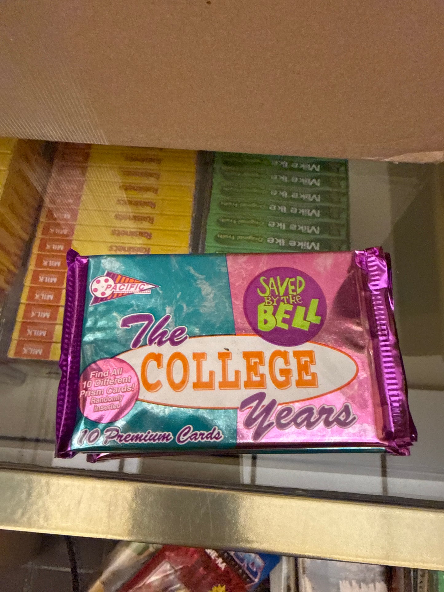 Saved by the Bell College Years trading cards sealed pack
