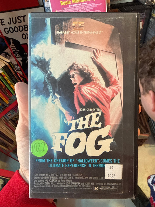 The Fog VHS Rental
