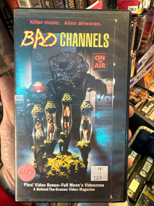 Bad Channels VHS Rental