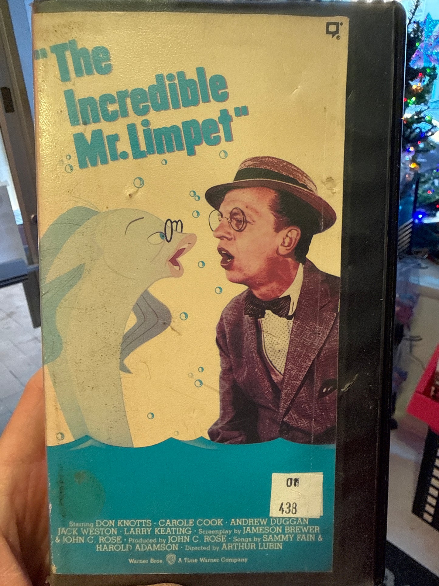 The Incredible Mr. Limpet VHS Rental