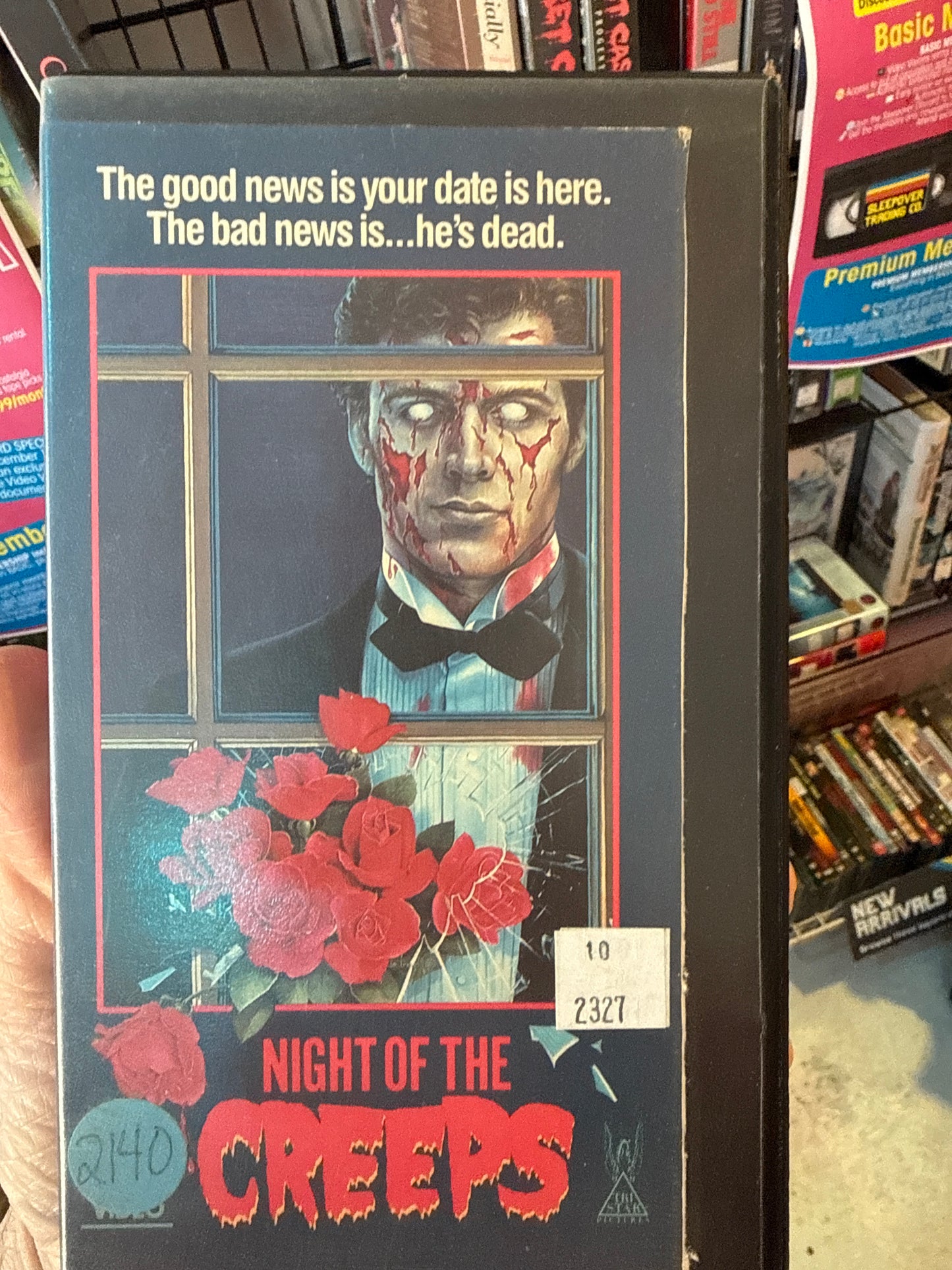 Night of the Creeps VHS Rental