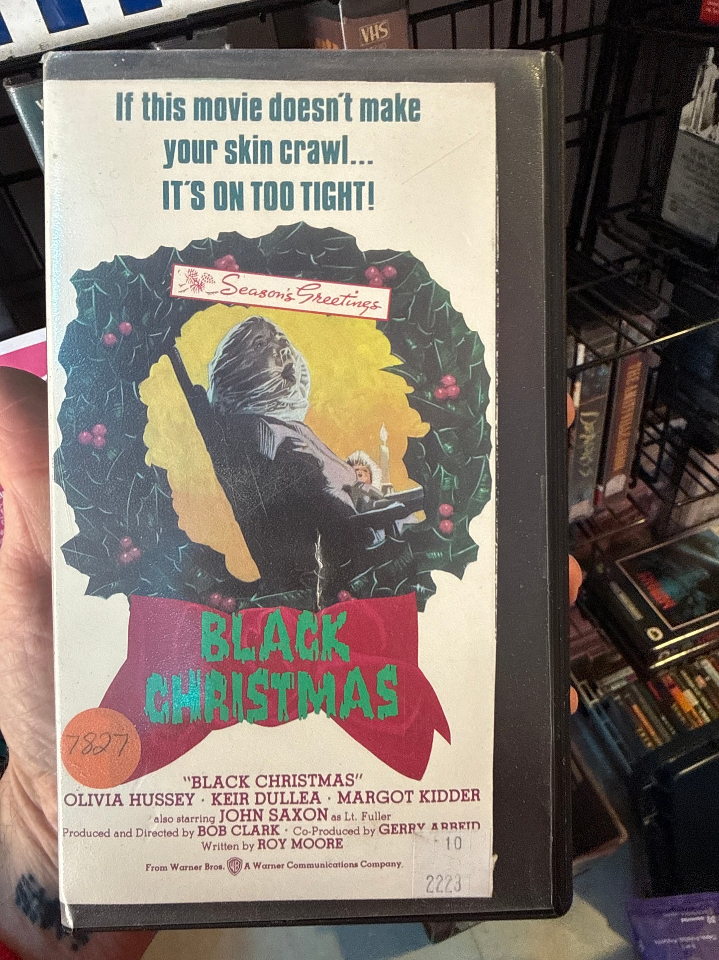 Black Christmas VHS Rental