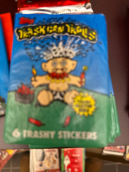 Trash Can Trolls trading cards sealed pack