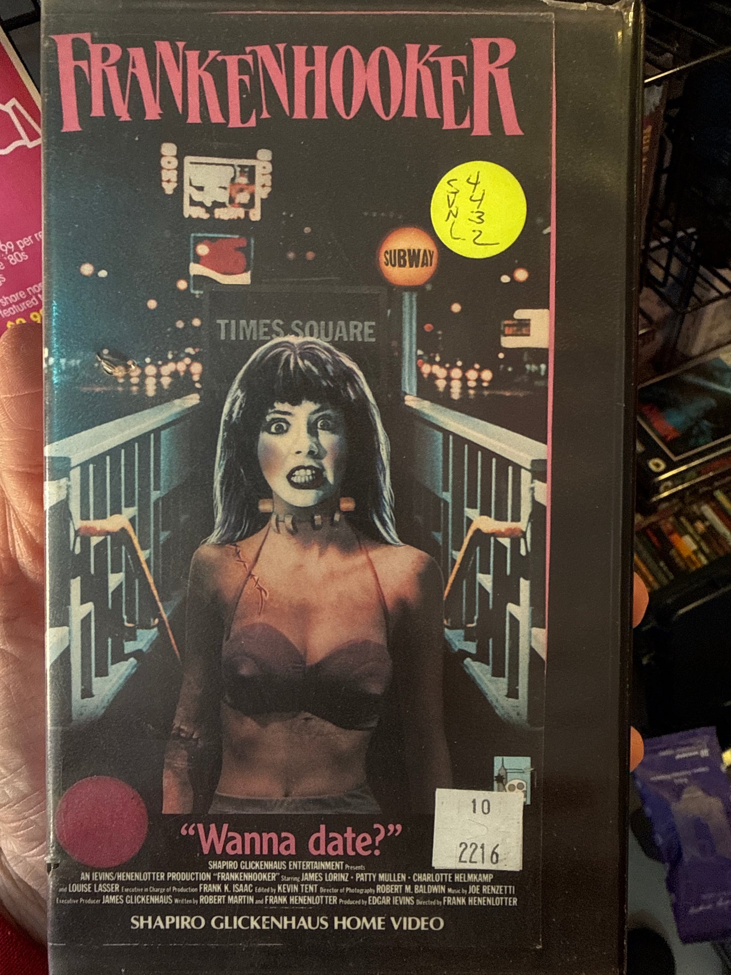 Frankenhooker VHS Rental