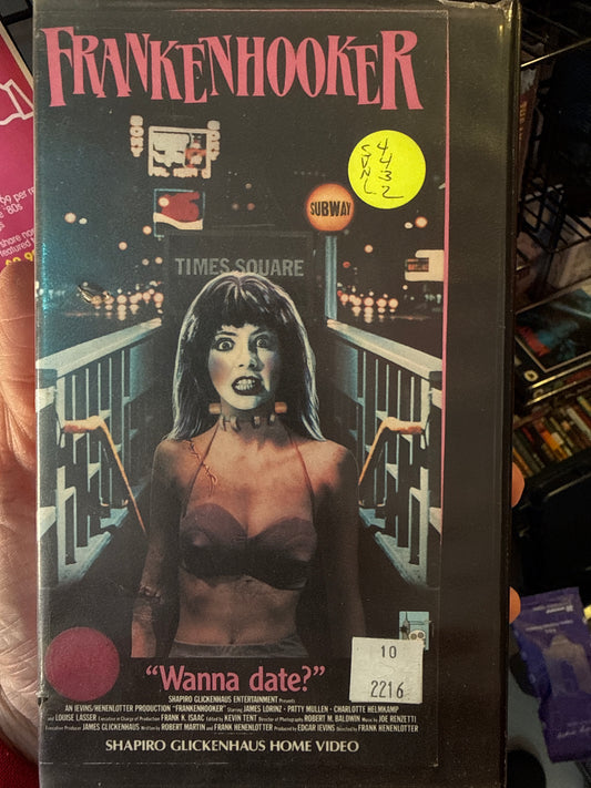 Frankenhooker VHS Rental
