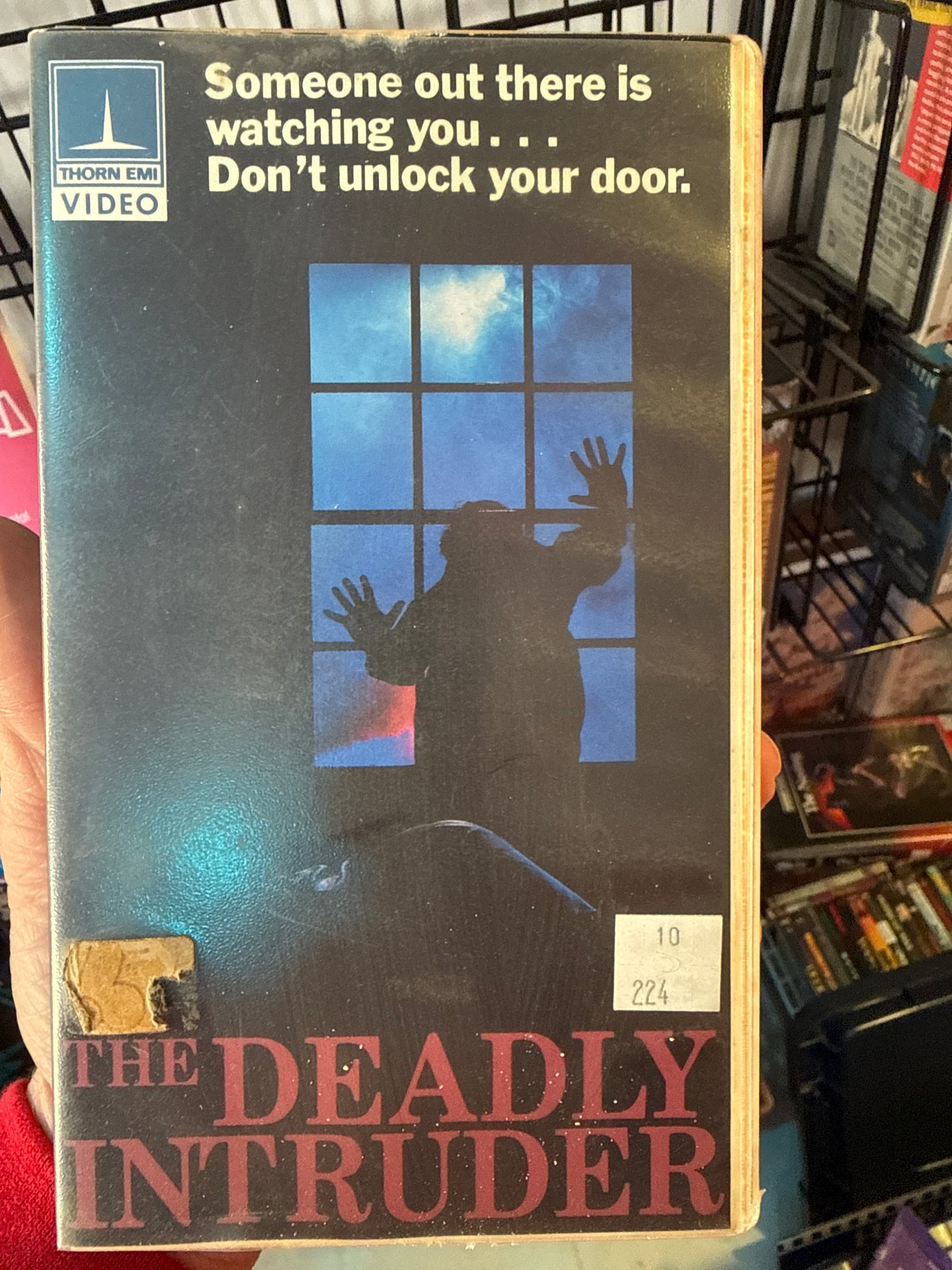 The Deadly Intruder VHS Rental