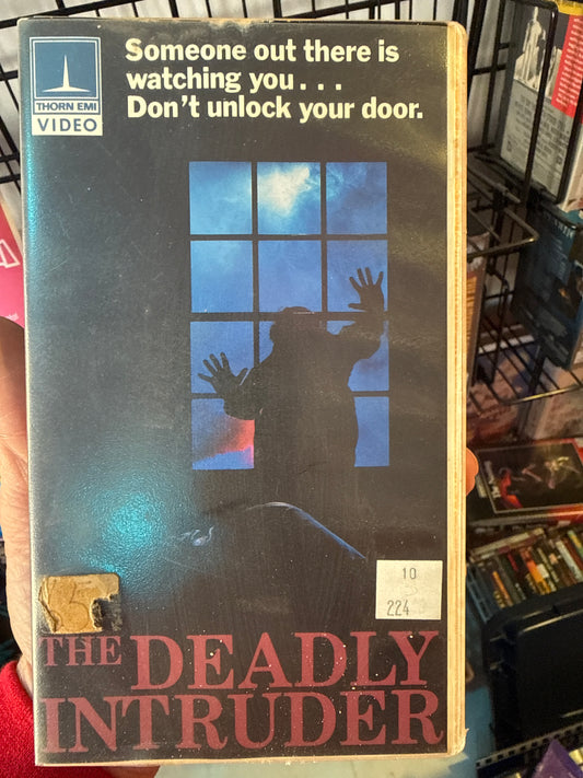 The Deadly Intruder VHS Rental