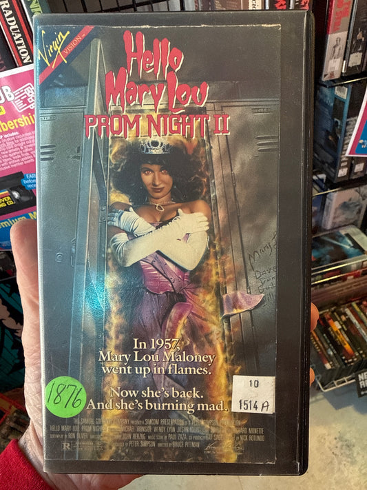 Hello Mary Lou: Prom Night II VHS Rental