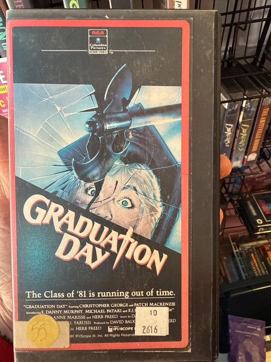 Graduation Day VHS Rental