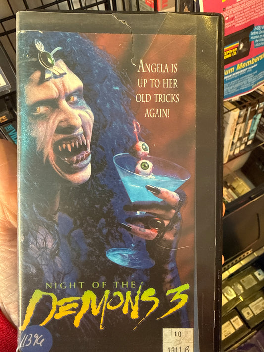 Night of the Demons 3 VHS Rental