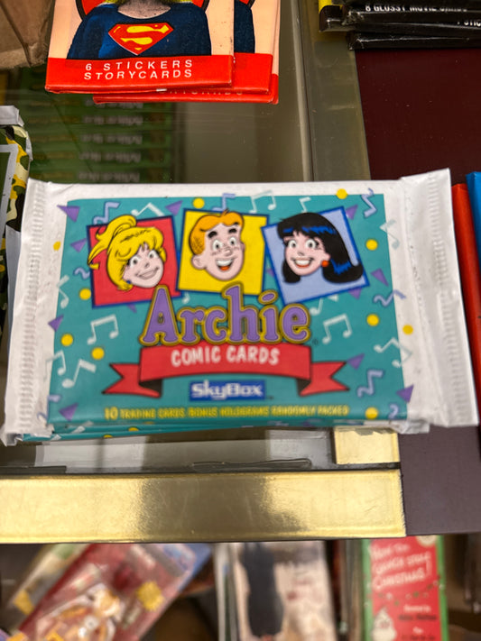 Archie comic cards sealed pack