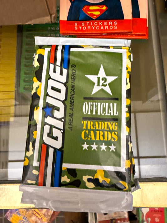 GI Joe official trading cards sealed pack