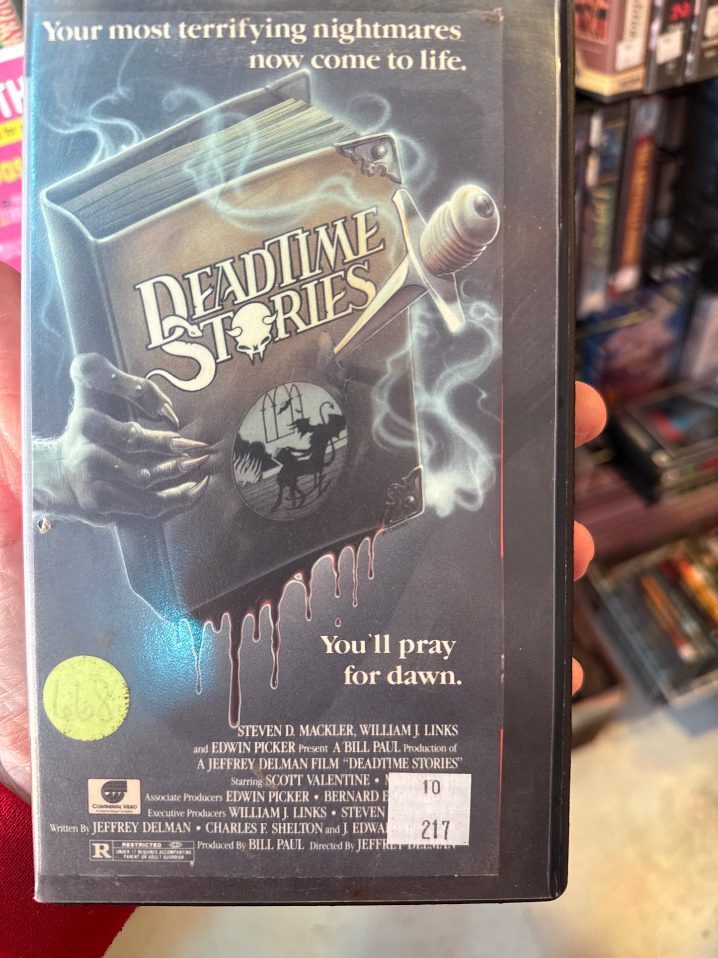 Deadtime Stories VHS Rental
