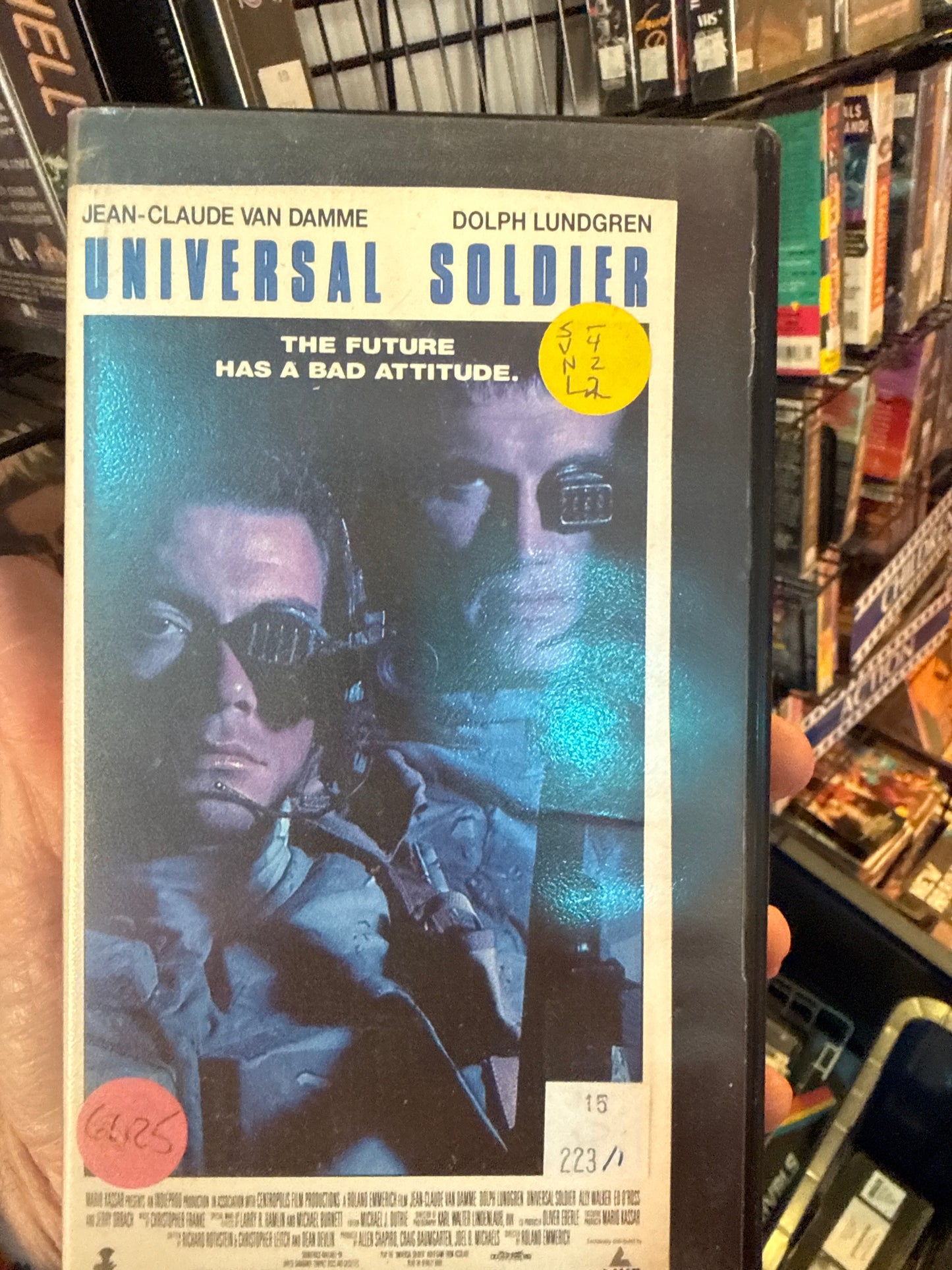 Universal Soldier VHS Rental