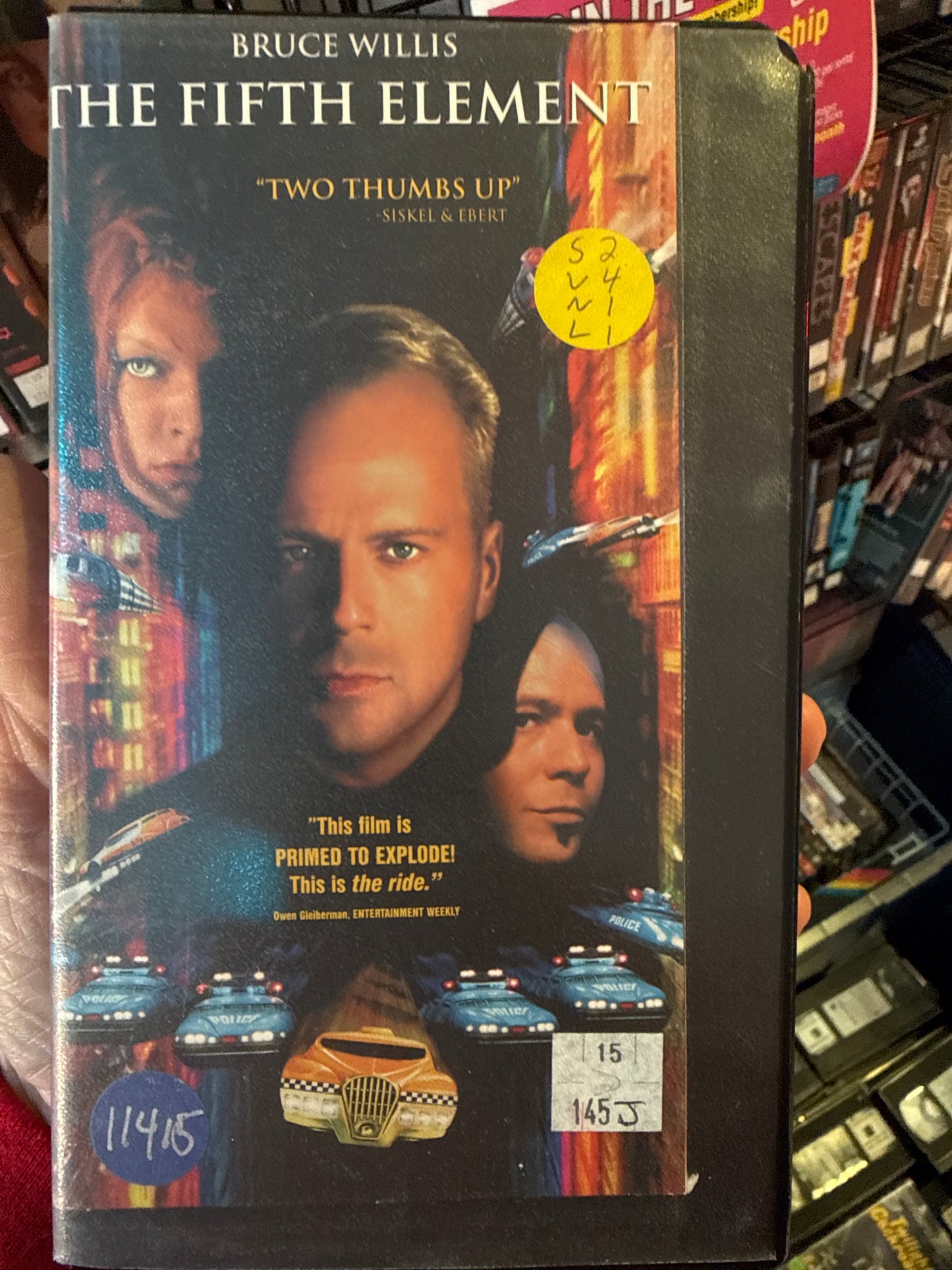 The Fifth Element VHS Rental