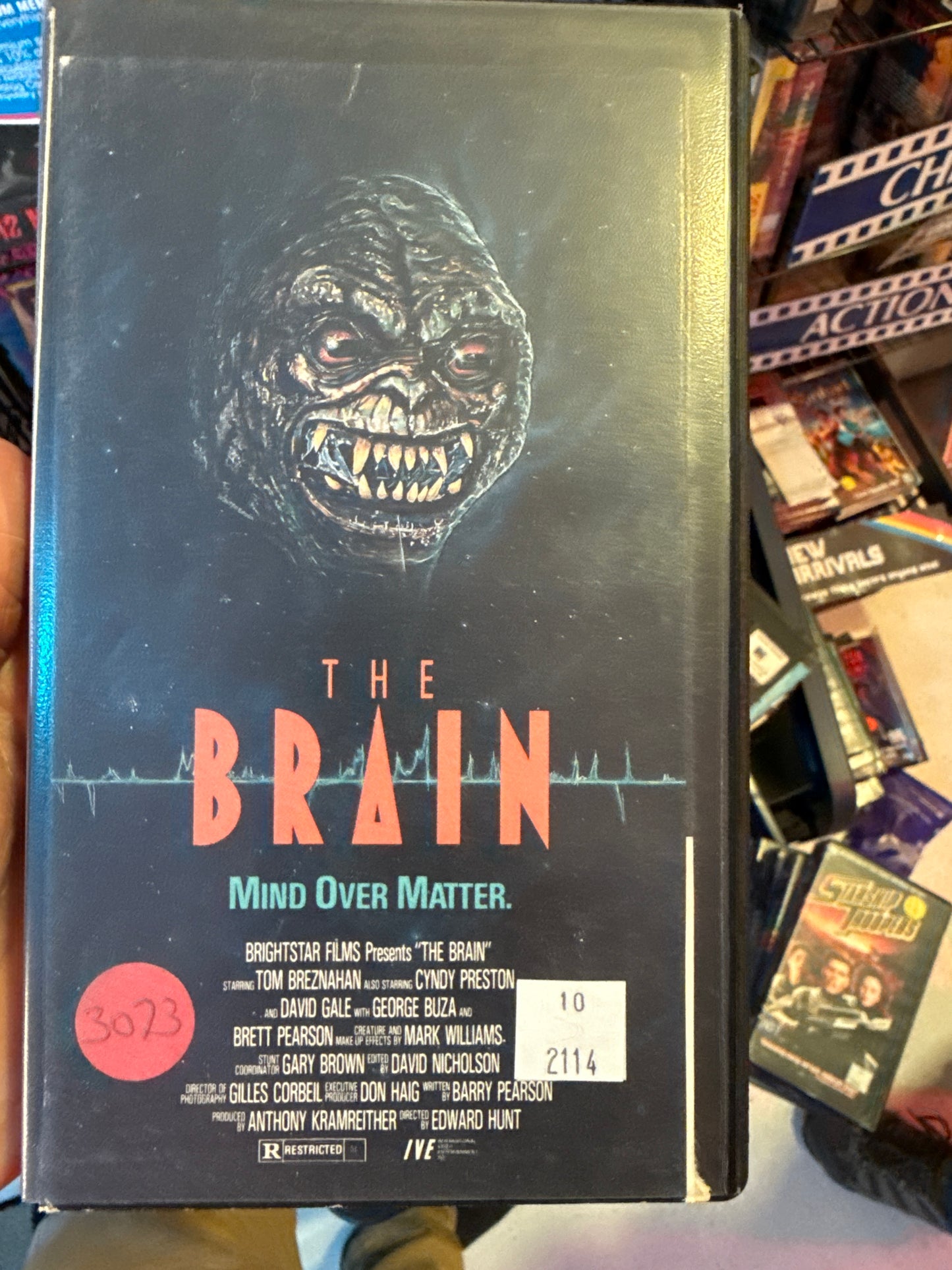 The Brain VHS Rental