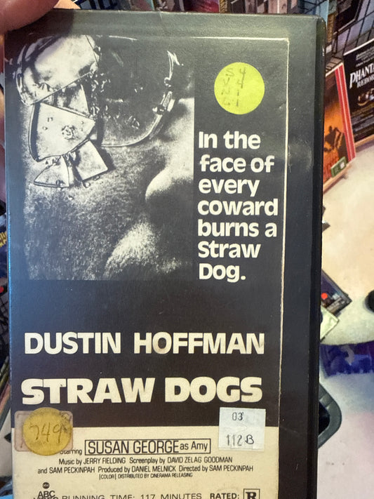 Straw Dogs VHS Rental