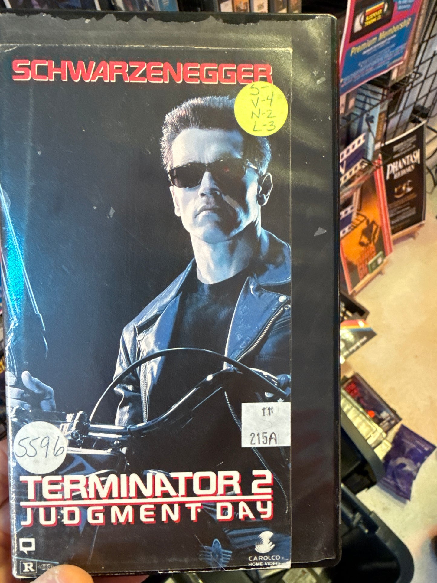 Terminator 2: Judgment Day VHS Rental
