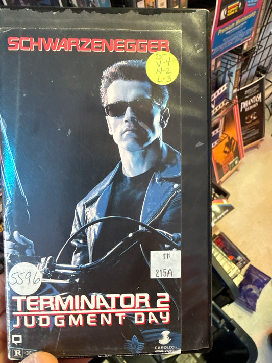 Terminator 2: Judgment Day VHS Rental