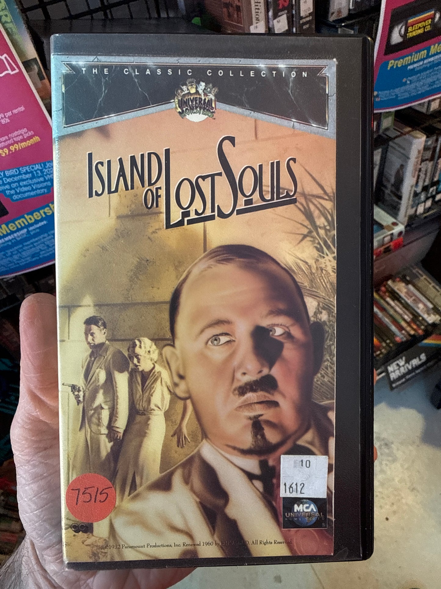 Island of Lost Souls VHS Rental