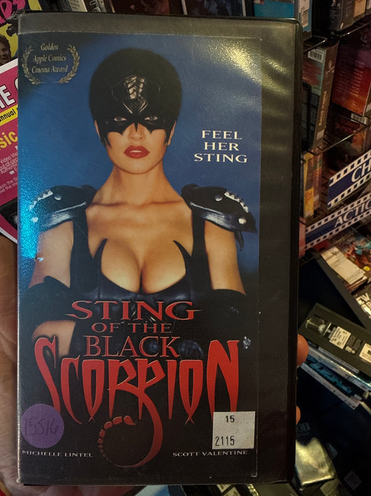 Sting of the Black Scorpion VHS Rental
