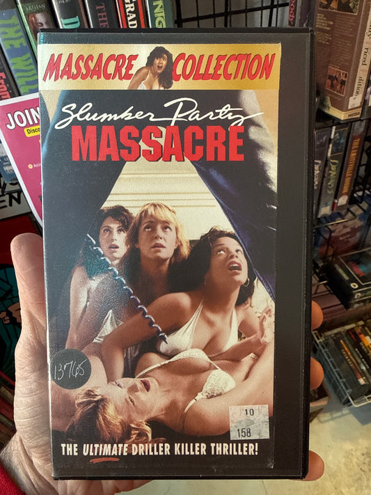 Slumber Party Massacre VHS Rental