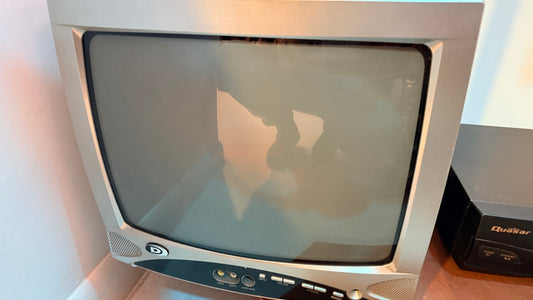 CRT TV Silver D 13” coax only