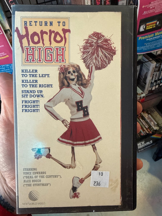 Return to Horror High VHS Rental