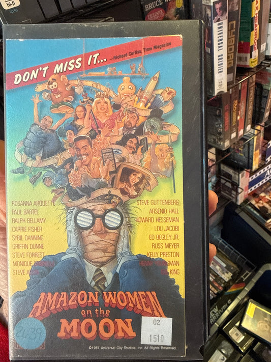 Amazon Women on the Moon VHS Rental