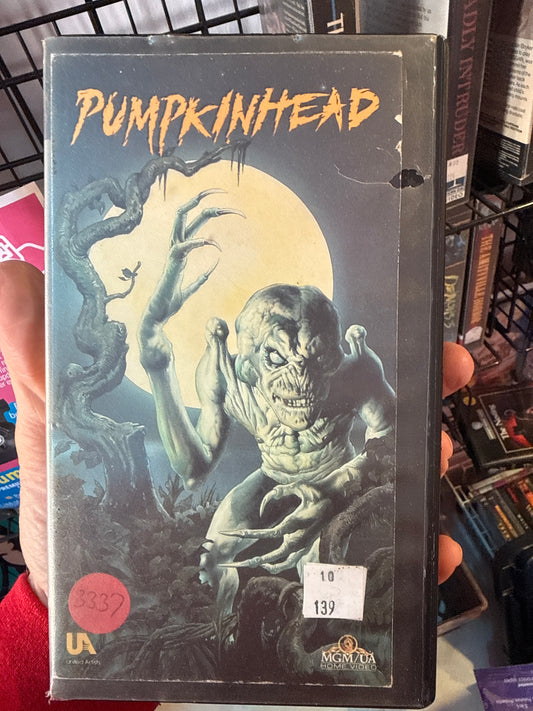 Pumpkinhead VHS Rental