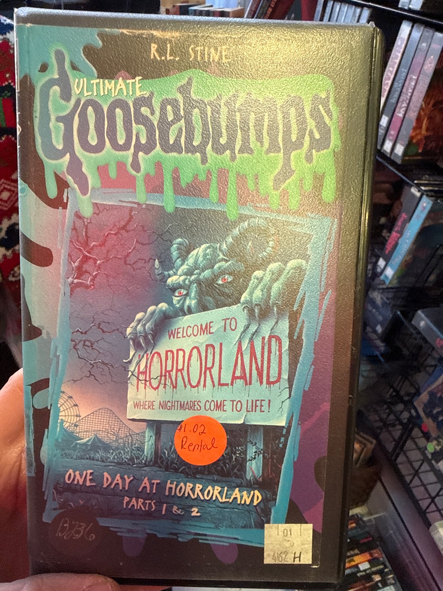 Goosebumps: One Day at Horrorland VHS Rental