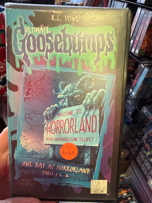 Goosebumps: One Day at Horrorland VHS Rental