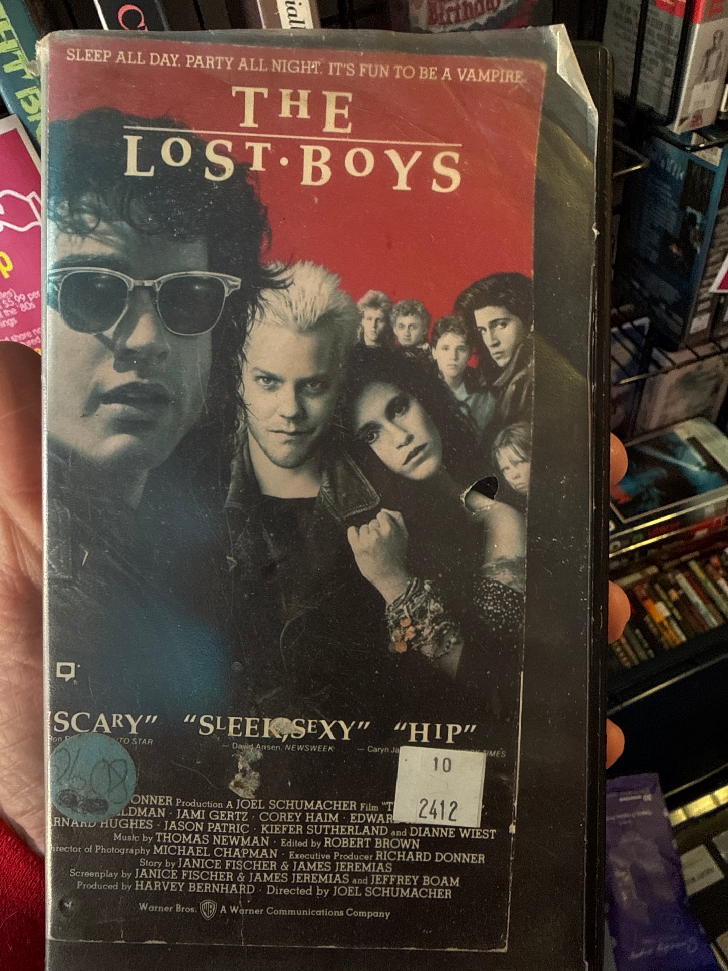 The Lost Boys VHS Rental