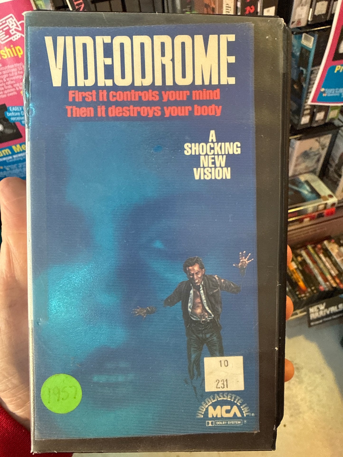 Videodrome VHS Rental