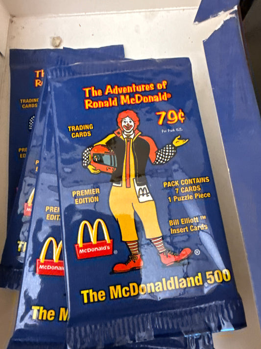 The McDonaldland 500 Trading Cards sealed pack