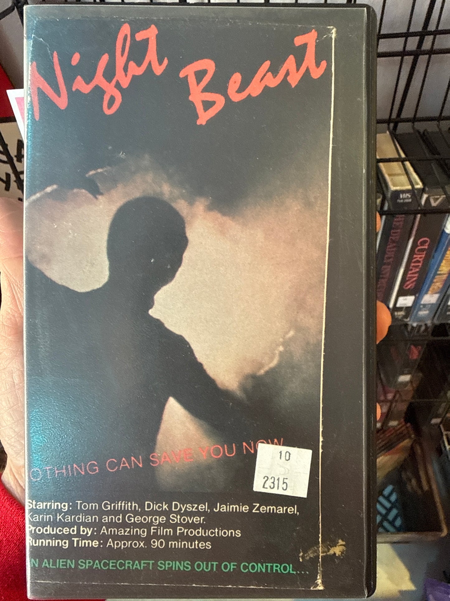 Night Beast VHS Rental