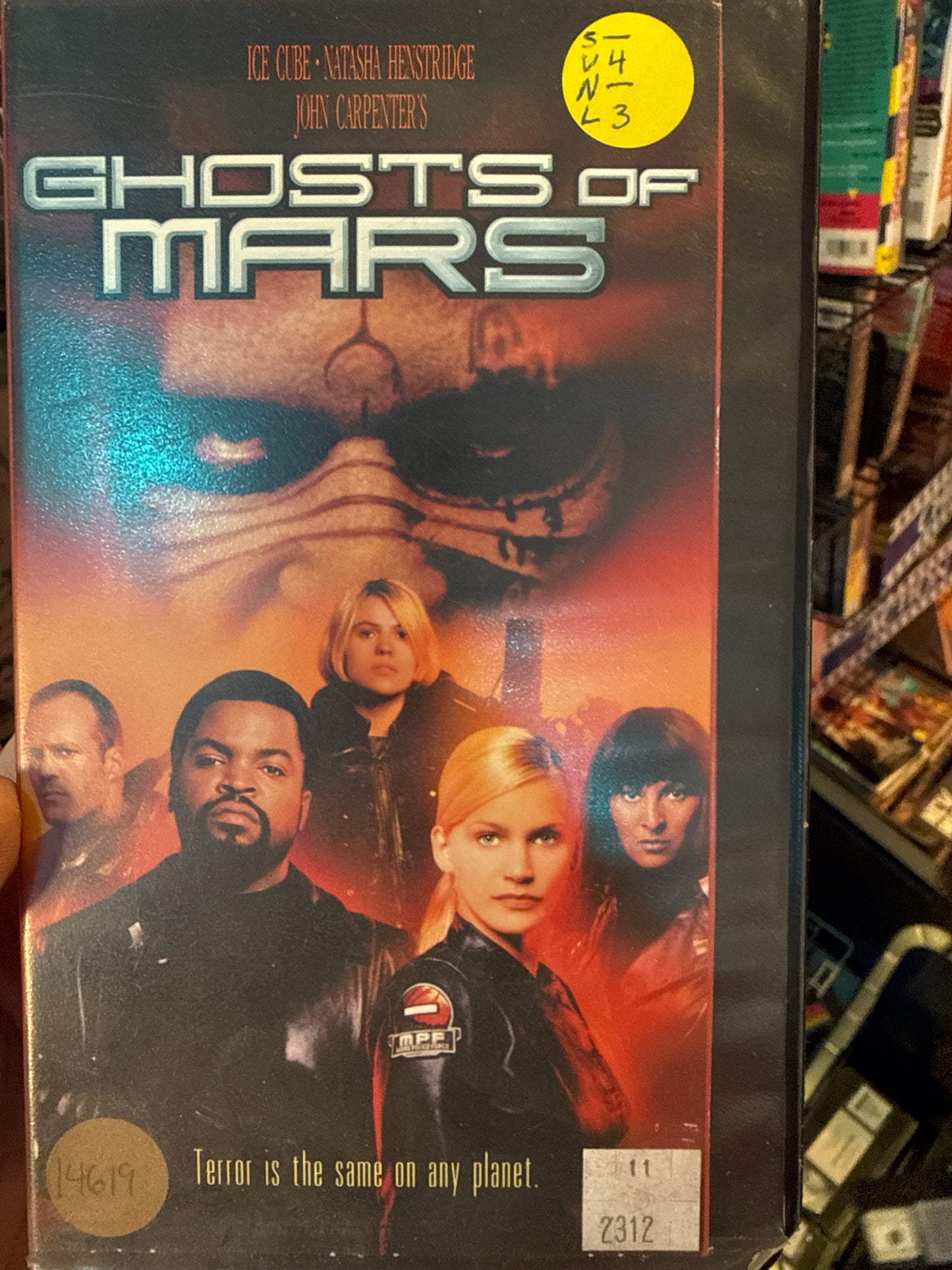 Ghosts of Mars VHS Rental