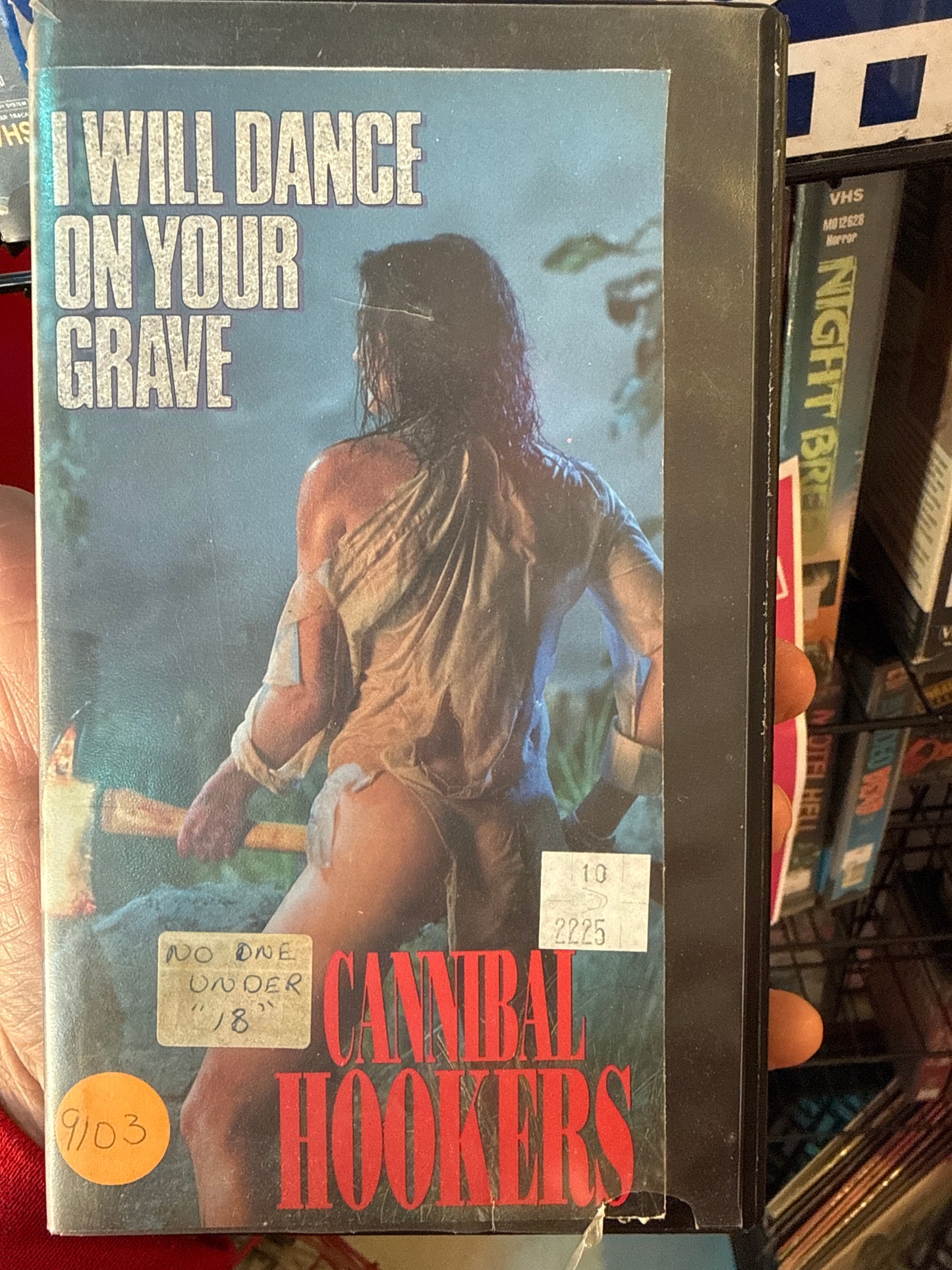 Cannibal Hookers VHS Rental